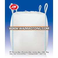 100% PP Woven ton bag 1 ton 1.5 ton for cement,fertilizer,flour,sugar